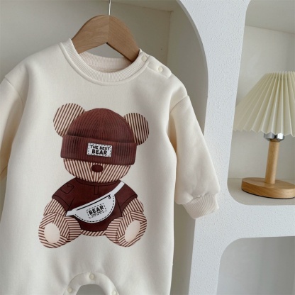 Baby Girl/Boy Curry Bear Romper