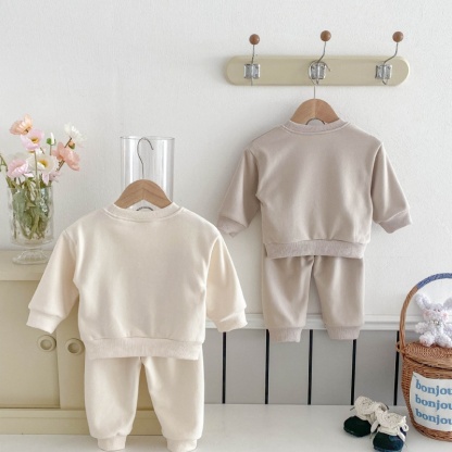 2pcs Baby Girl Alphabet Cute Rabbit Set
