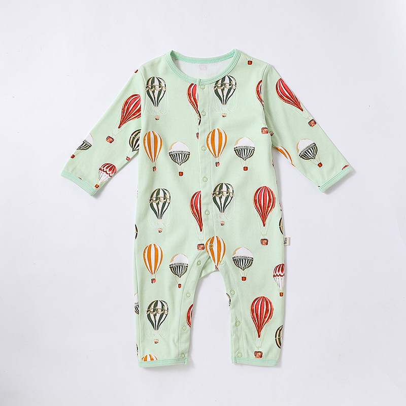 Baby Boy/Girl Cute Animal Balloon Long Sleeve Romper
