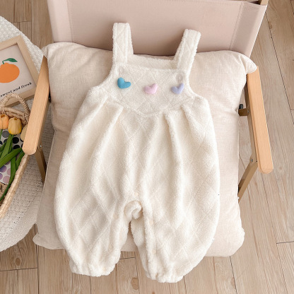 2pcs Baby Heart Bottom with Solid Top Set
