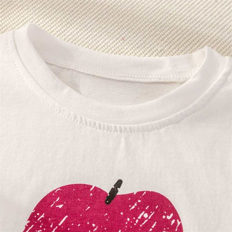 2pcs Baby Girl/Boy Cute Fruit Pattern T-shirt with Pant Set