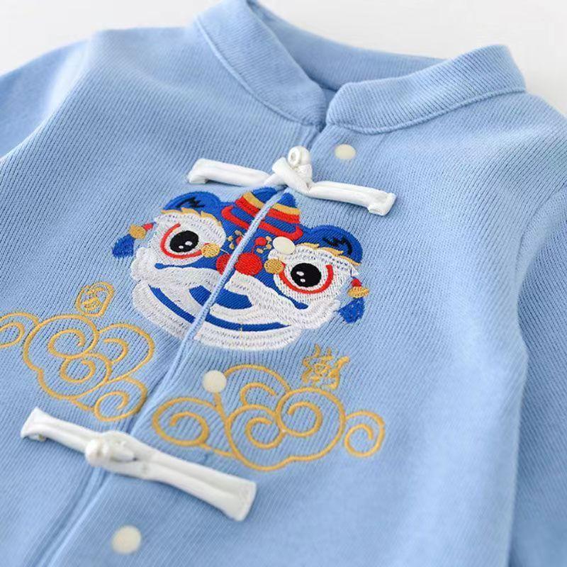 Baby Dragon Embroideries Romper