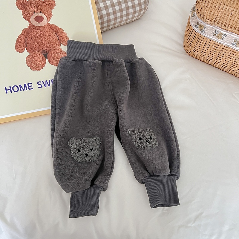Baby Boy/Girl Fashion Casual Cartoon Bear Pants