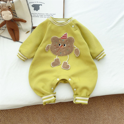 Baby Cartoon Cute Long Sleeves Romper