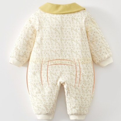 Baby Boy/Girl Botanical Print Romper