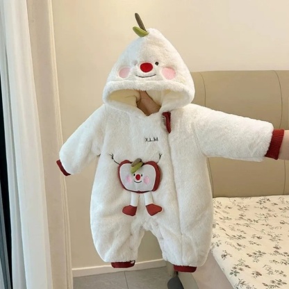 Baby Unisex Zip Warm Romper