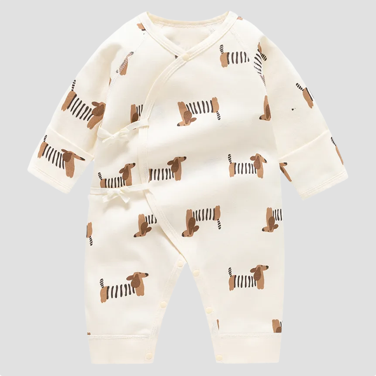 Newborn Baby Puppy Strappy Romper
