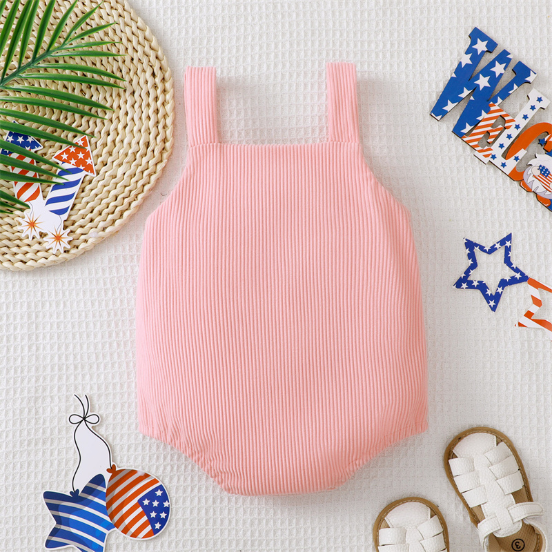 Baby Girl/Boy Independence Day Alphabet USA Bodysuit