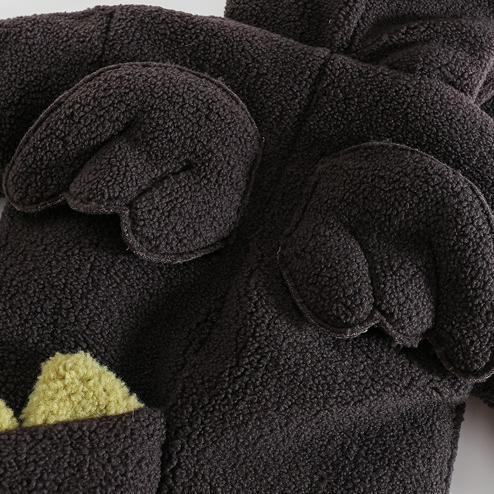 Baby Padded Monster Romper with Bag