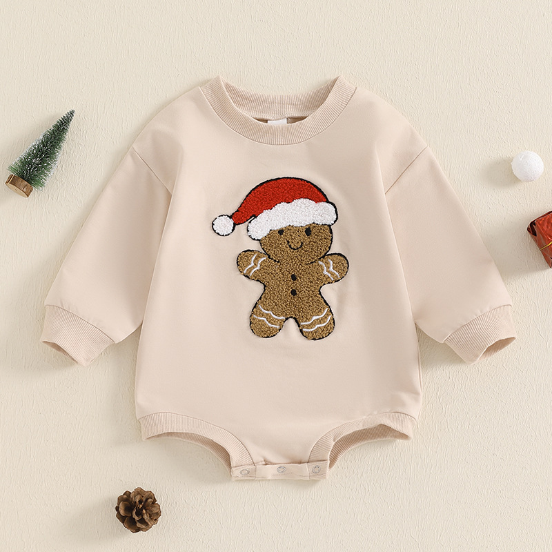 Baby  Cute Bear Embroidered Bodysuit