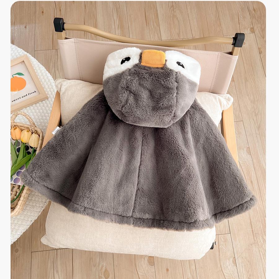 Baby Penguins Hooded Cape