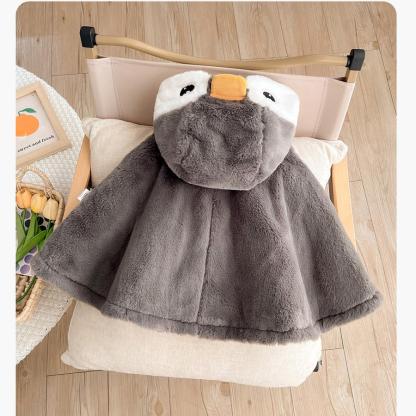 Baby Penguins Hooded Cape