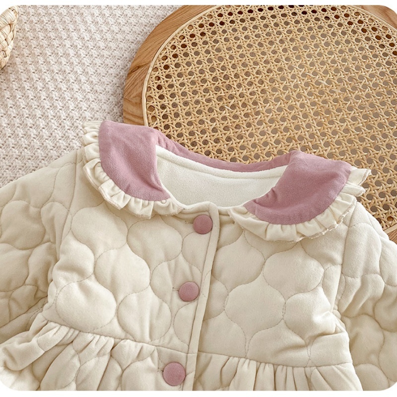 Baby Girl Cute Princess Lapel Bunny Ears Top