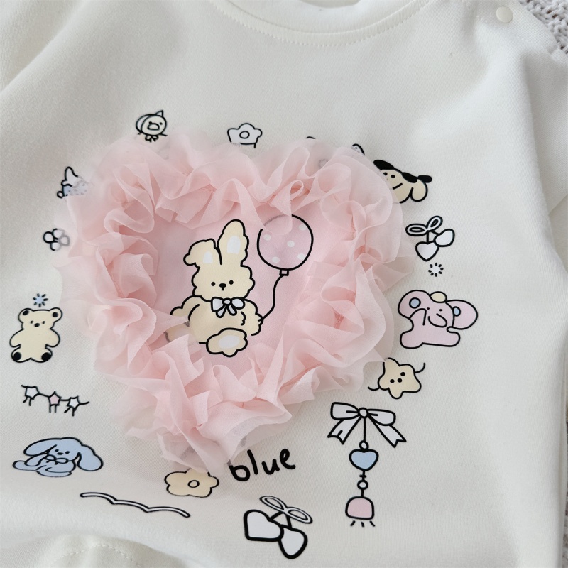 Baby Soft Heart Print Romper