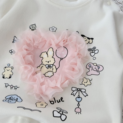 Baby Soft Heart Print Romper