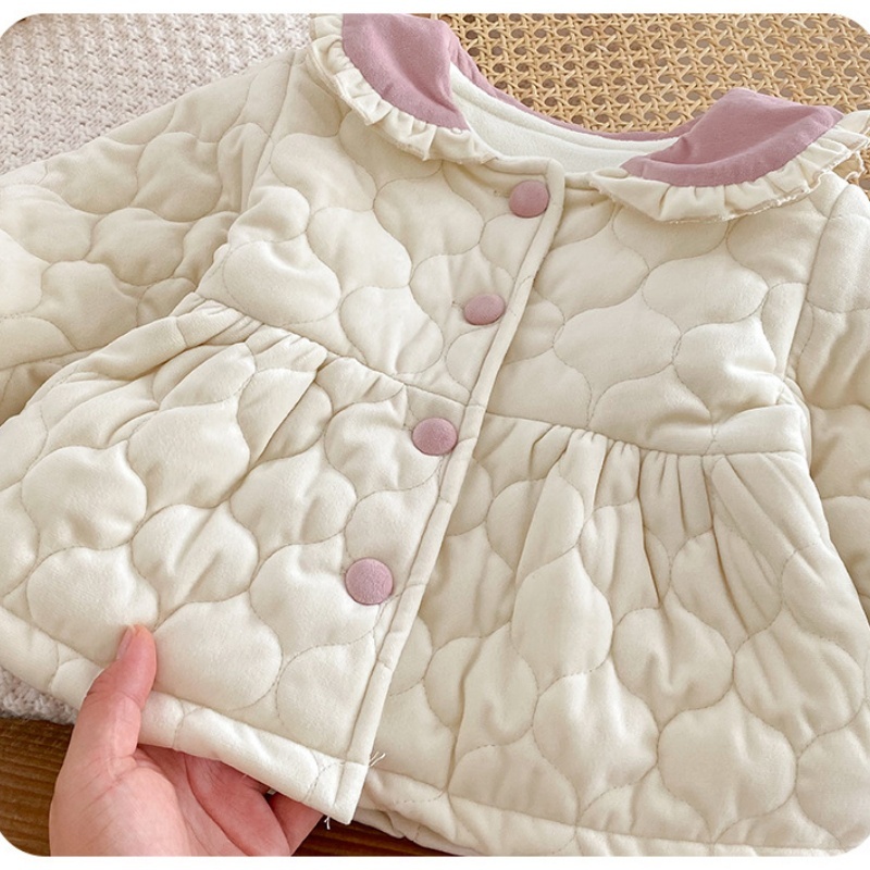 Baby Girl Cute Princess Lapel Bunny Ears Top