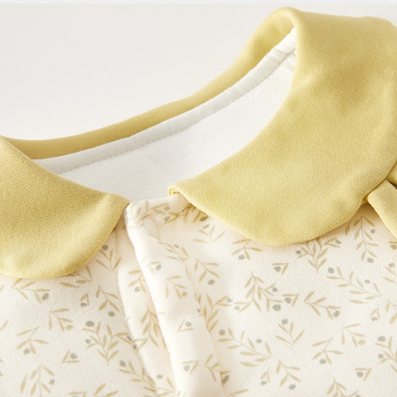 Baby Boy/Girl Botanical Print Romper