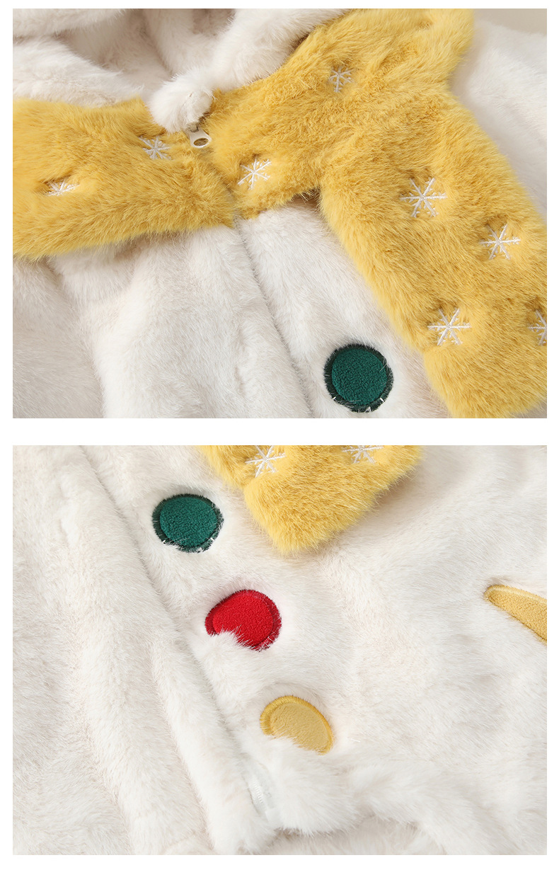 Baby Unisex Snowman Romper