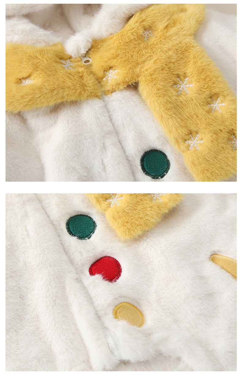 Baby Unisex Snowman Romper