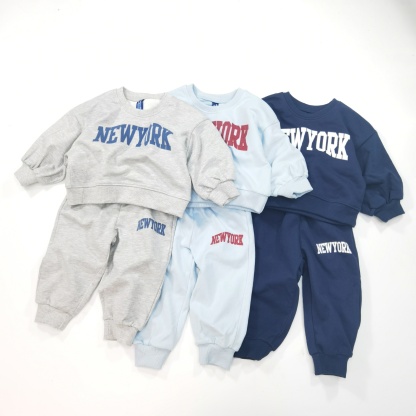 Pullover Sweatshirt and Trousers Two Piece Set