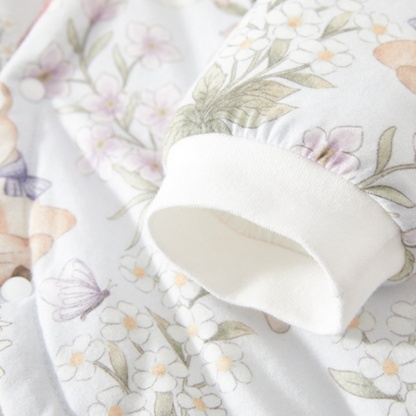 Baby Girl Mushroom Garden Romper