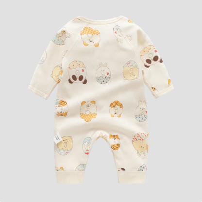 Newborn Baby Strappy Animals Romper