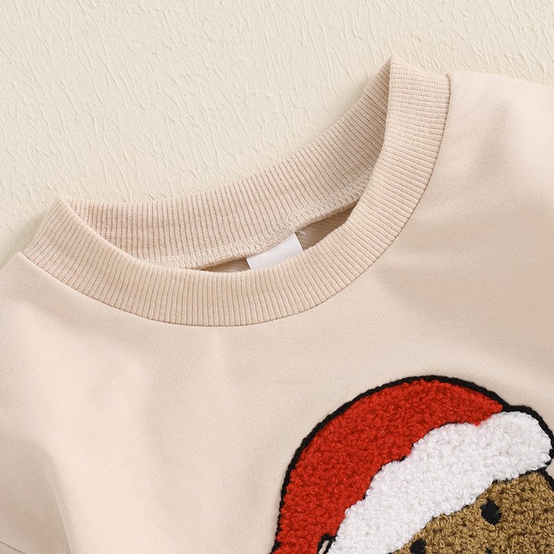 Baby  Cute Bear Embroidered Bodysuit