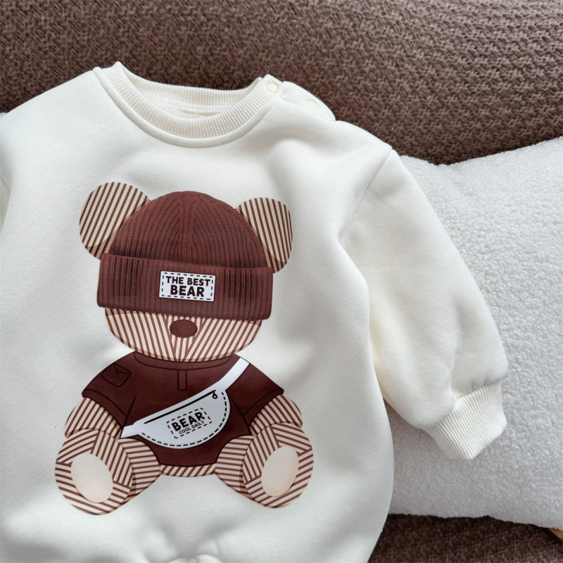 Baby Girl/Boy Curry Bear Romper