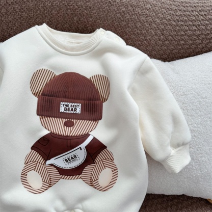 Baby Girl/Boy Curry Bear Romper
