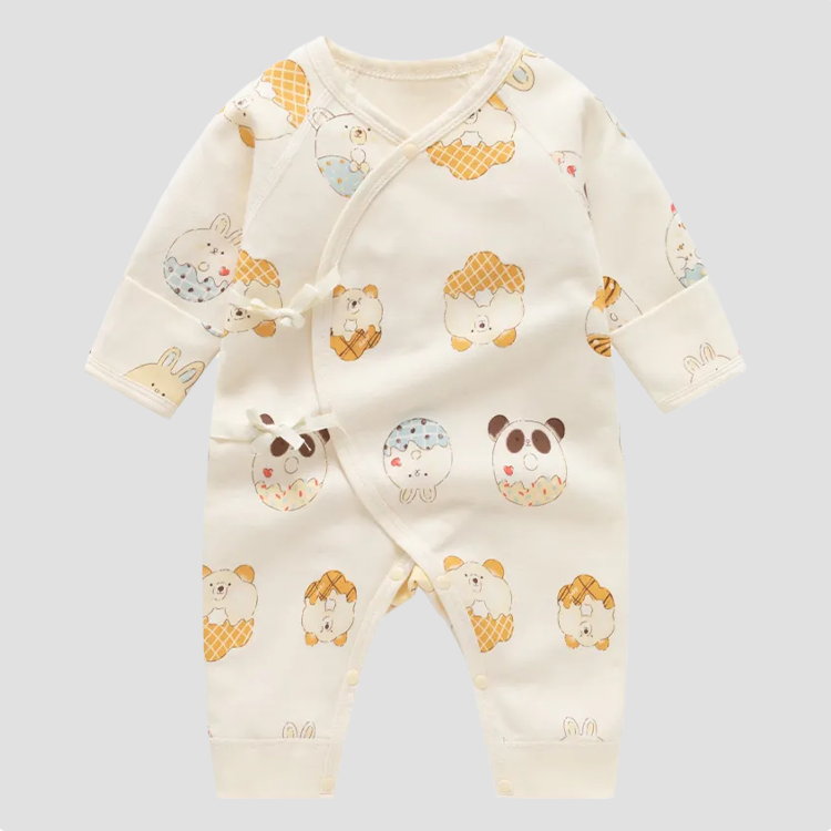 Newborn Baby Strappy Animals Romper