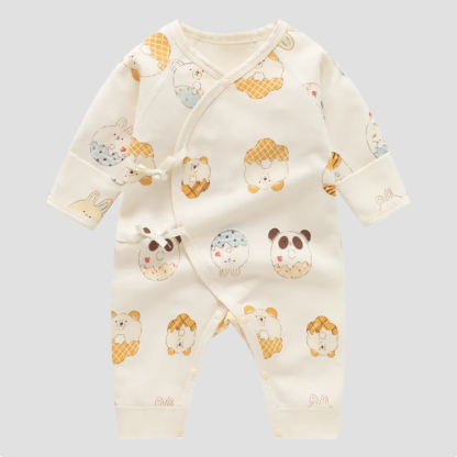 Newborn Baby Strappy Animals Romper