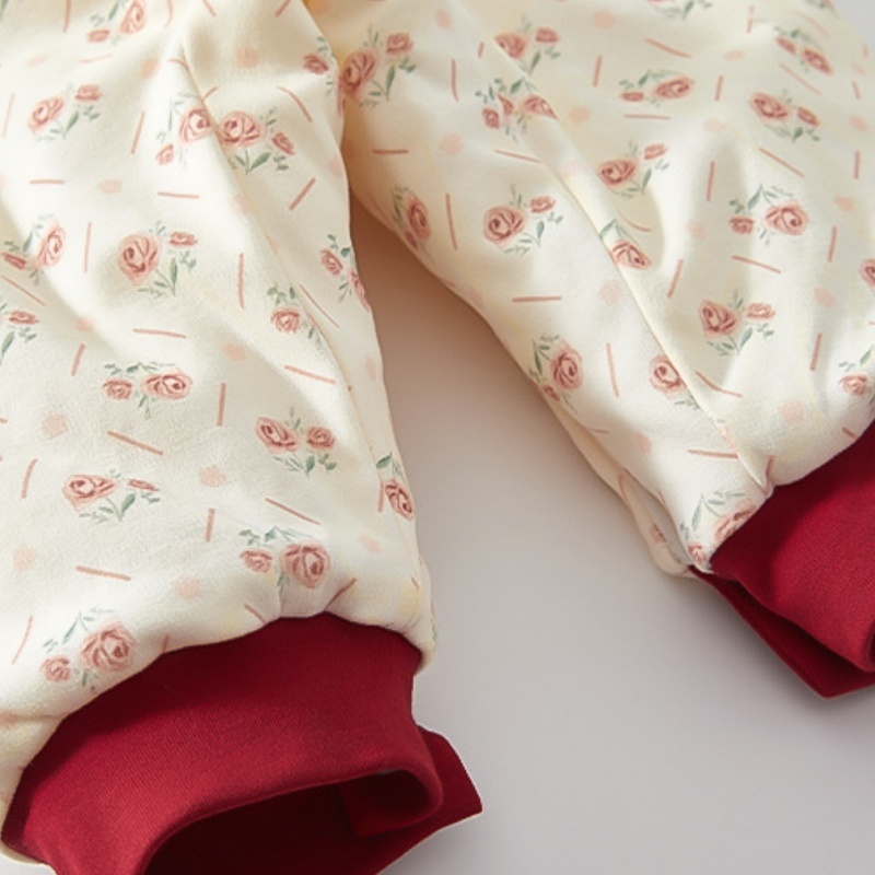 Baby Boy/Girl Floral Pattern Romper