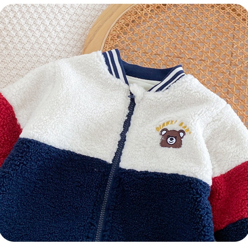 Baby Cartoon Cute Bear Plush Romper