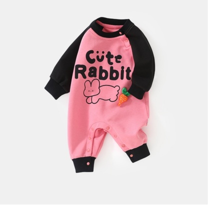 Baby Girl Cute Rabbit Romper
