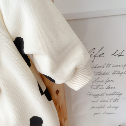 Baby Boy/Girl Cute Moon Bear Long Sleeve Romper