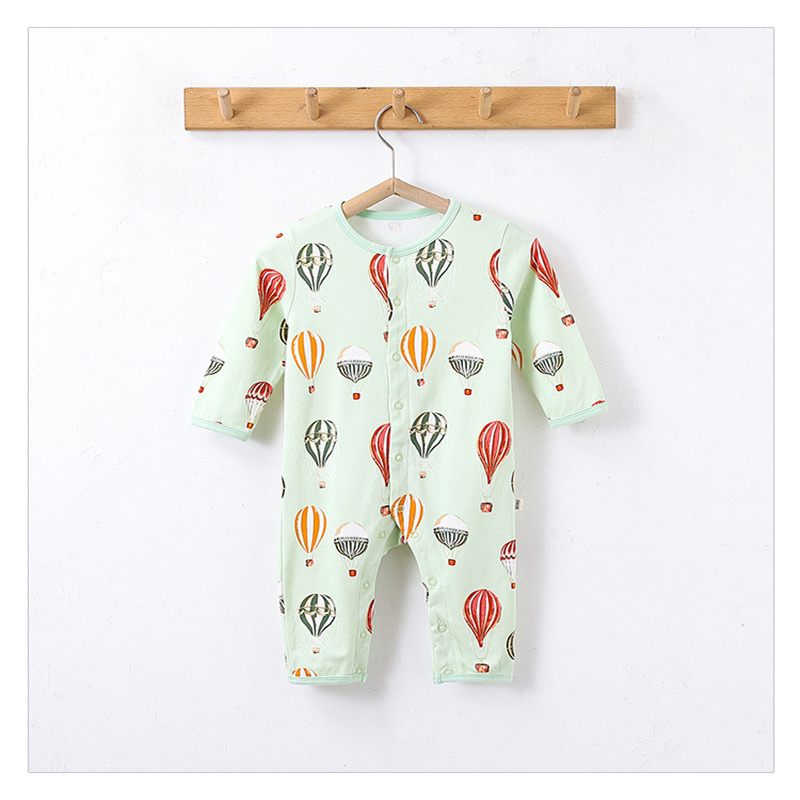 Baby Boy/Girl Cute Animal Balloon Long Sleeve Romper