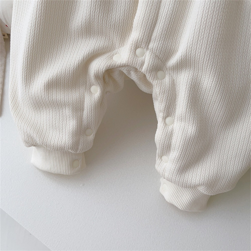 Baby Cartoon Cute Bow Tie Romper