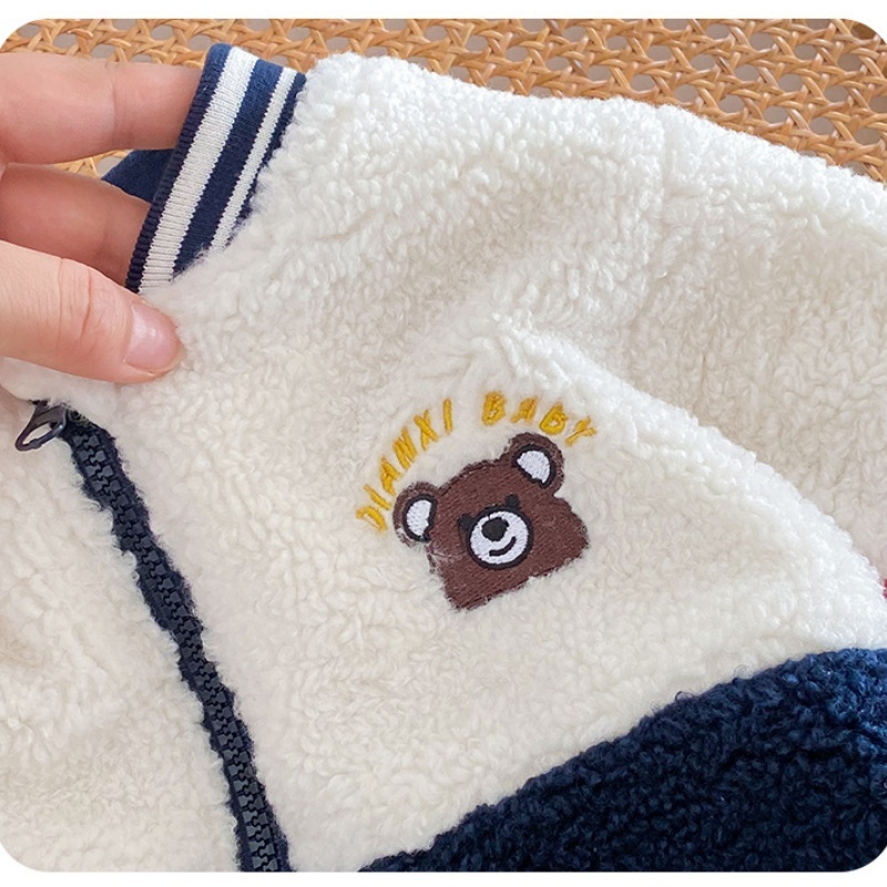 Baby Cartoon Cute Bear Plush Romper