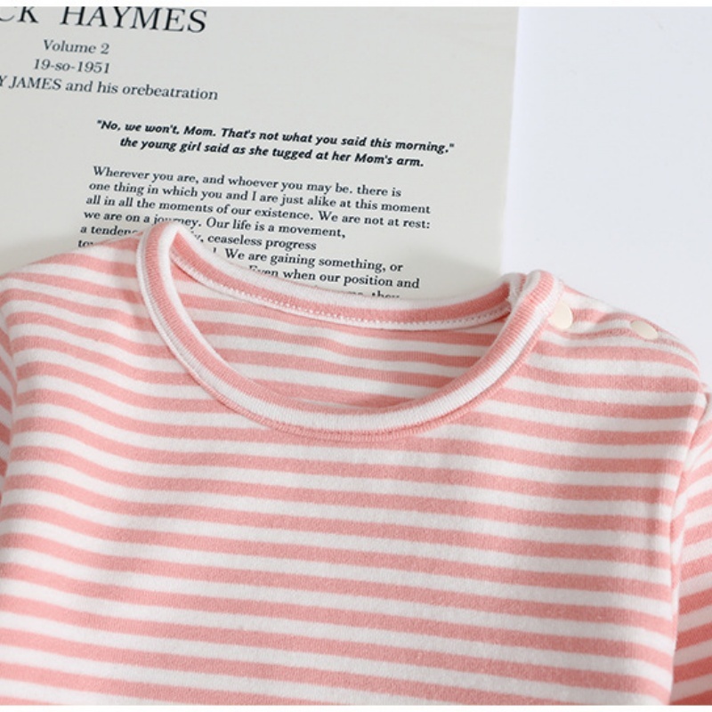 2pcs Baby Girl Cute Bunny Carrot Stripe Long Sleeve Romper Set