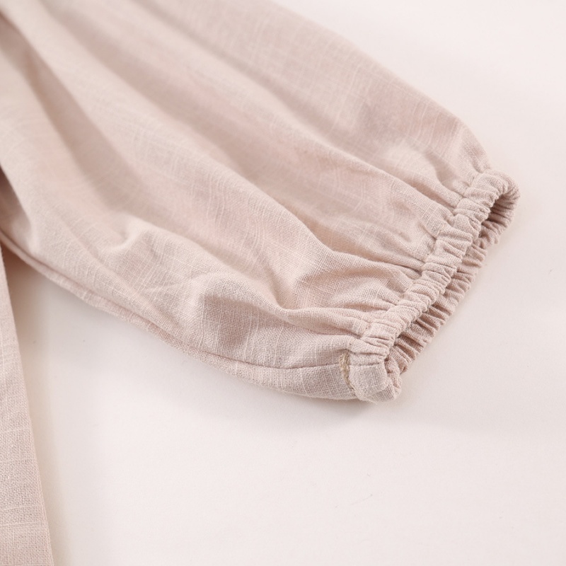 Baby Girl Bow Embroidery Long Sleeve Dress