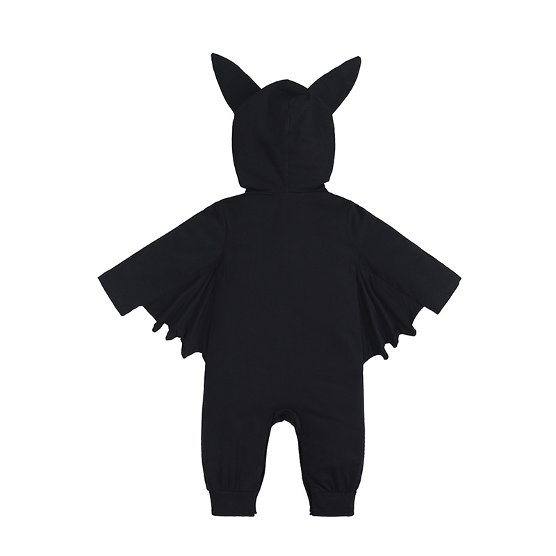 Halloween Bat Sleeve Baby Romper Jumpsuit