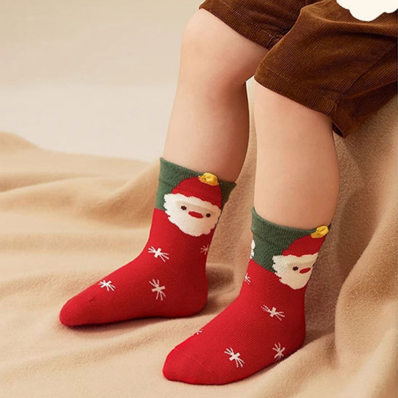 Kids Christmas Crew Socks
