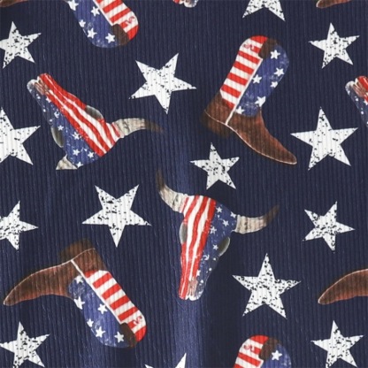 Baby Boy/Girl Letter Star Print Short Sleeve Romper