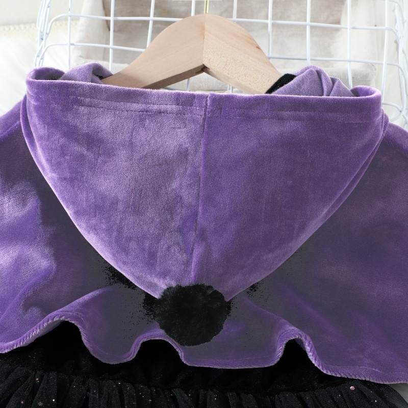 Baby Girl Halloween Witch Tulle Dress Outfit Set