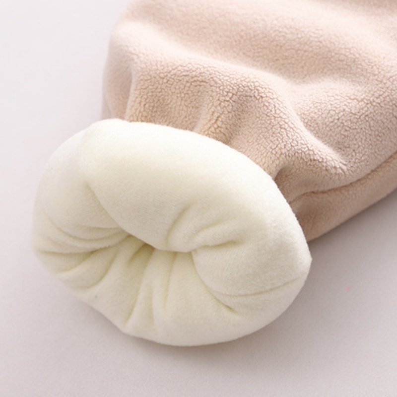 2pcs Baby Boy/Girl Bear Thickened Hooded with Bear Bag Set