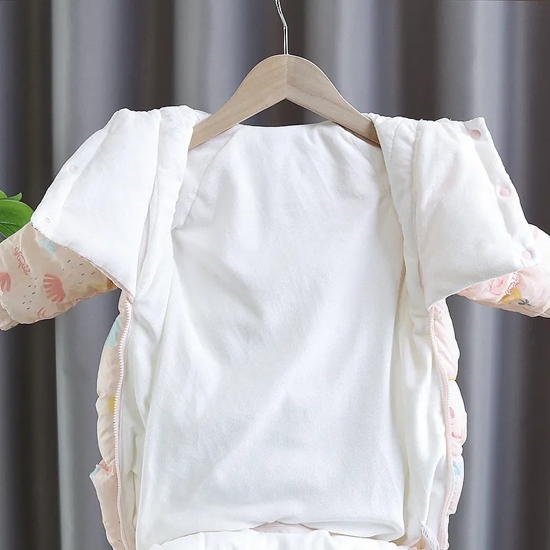 Baby Hooded Thick Romper
