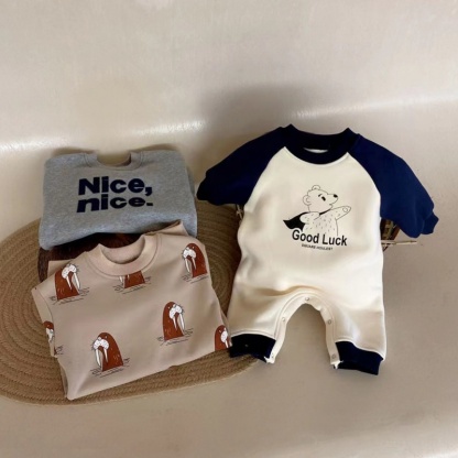 Baby Sweatshirt Romper