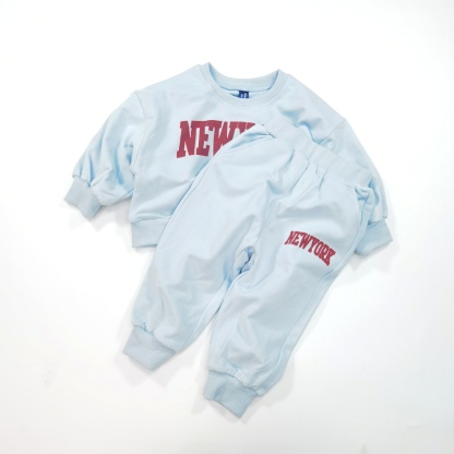 Pullover Sweatshirt and Trousers Two Piece Set