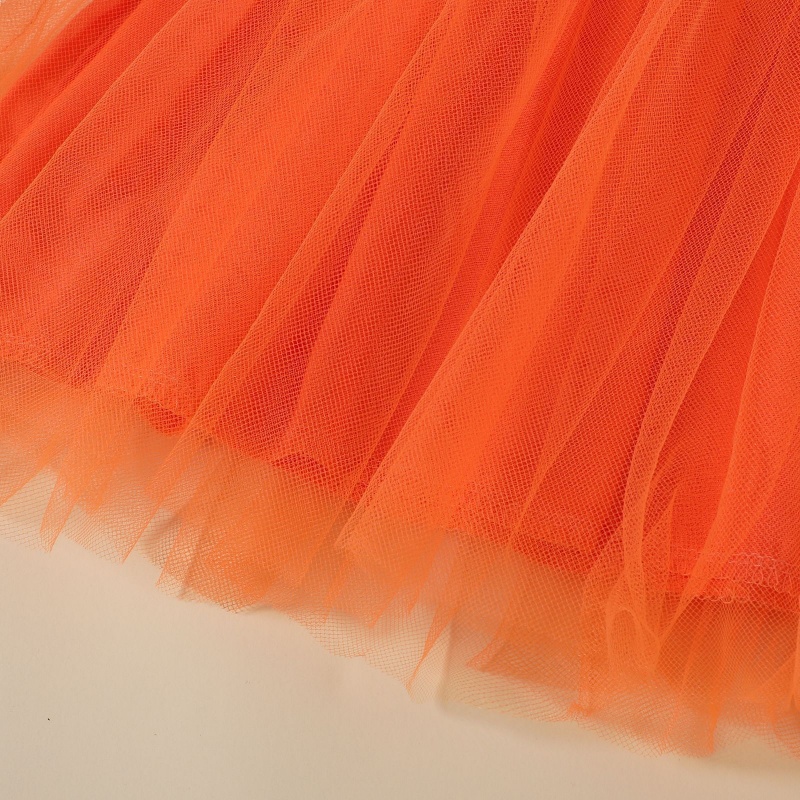 Baby Girl Halloween Tulle Dress Cape Two Piece Set