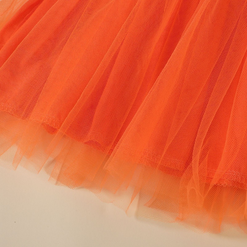 Baby Girl Halloween Tulle Dress Cape Two Piece Set